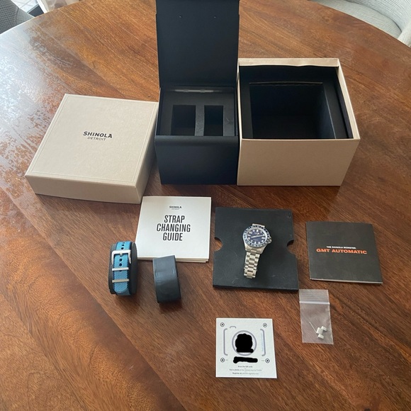 Shinola Monster GMT Automatic 40mm Watch - Picture 9 of 17